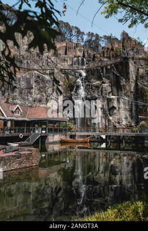 Launceston, Tasmania - 3 janvier 2020 : Le Penny Royal, Launceston. Banque D'Images