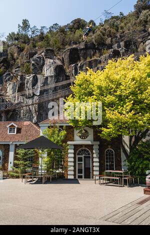 Launceston, Tasmania - 3 janvier 2020 : Le Penny Royal, Launceston. Banque D'Images