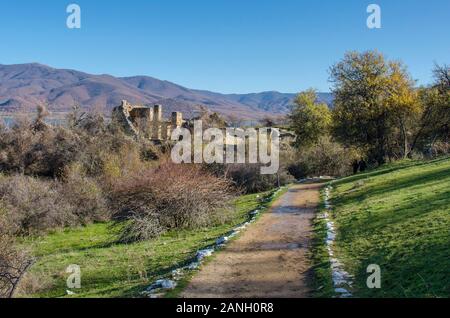 Basilique Saint Achilios, Agios Achilios, Florina, Grèce Banque D'Images