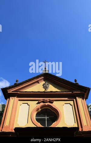 Chappel de Santa Maria Addolorata à Sacro Monte au-dessus du village de Brissago, Suisse Banque D'Images