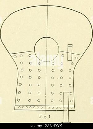 Pose de chaudronniers tôliers et pratique ; un traité sur la disposition des chaudières, cheminées, réservoirs, tuyaux, coudes, et divers travaux de tôlerie . illed un seizième au-delà de la feuille sur l'extérieur.Ils seront détachés en rafale avec un poinçon, et avec filtre de porte au bilan. Dans certains endroits, un pied-de-Corbeau, utiliser la barre d'andtwo ixiside hommes travaillant à la coquille se brise le boltsdown à travers l'espace de l'eau ; dans les deux cas les vis willhave à percer à l'extérieur de la même façon, et toutes les bavures re-déplacé avec une gouge. illi la feuille porte retiré, il sera facile de déposer les deux côtés par w Banque D'Images