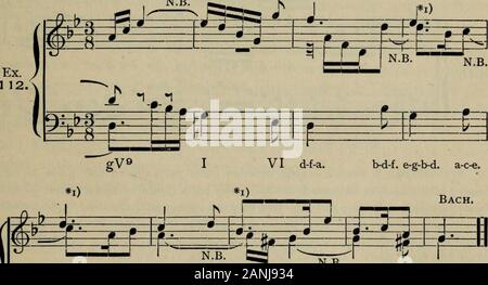 Appliqué dans l'invention de contrepoint, fugue, canon et d'autres formes polyphoniques : un traité exhaustif sur le plan structurel et formel détails de la sonnerie polyphonique contrapuntique ou formes de la musique, pour l'utilisation d'étudiants spéciaux et de la musique . en un mot), ASTO contrecarrer l'impression d'un simple accord de succession. Cette deviceis omis dans Ex. Non, mais vus distinctement dans Ex., no 2 ; et peuvent beverified dans l'autre étant donné les illustrations, aussi. Mais ce n'est pas tout ; l'insertion de notes de passage ne doit pas beadopted comme un périphérique à cette fin seulement, ou la texture sera, après tout, ne s'élèvent pas à plus de Banque D'Images