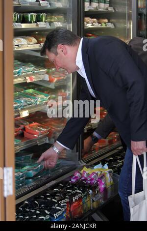 Spandau Ballets Tony Hadley Saine alimentation à Londres (crédit de droit©Jack Ludlam) Banque D'Images