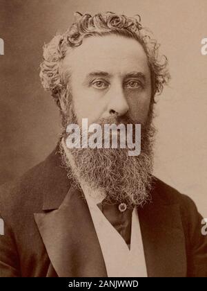 ROBERT BULWER-LYTTON (1831-1891) Homme d'État conservateur anglais Banque D'Images