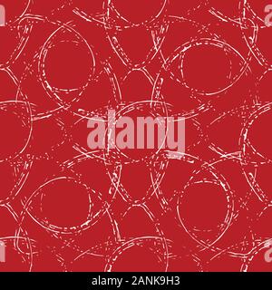 Motif Grunge orné sans couture-15 Illustration de Vecteur