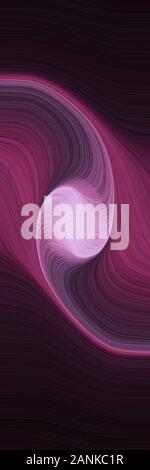 Embase verticale dynamique avec de très rose foncé, violet pastel et foncé couleurs roses modérée Banque D'Images