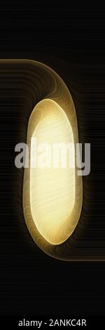 Embase verticale qui coule avec burly wood, noir et vert olive foncé couleurs Banque D'Images