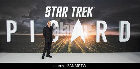 Londres, Royaume-Uni. 15 Jan, 2020. Sir Patrick Stewart assiste à la première européenne de "Star Trek original Amazon : Picard' Luxe à Odéon Leicester Square à Londres. Credit : SOPA/Alamy Images Limited Live News Banque D'Images