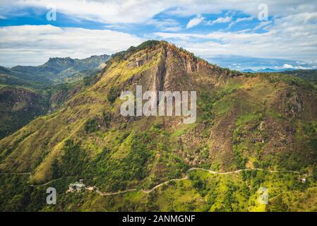 Peu d'Adams Peak dans Ella, Sri Lanka Banque D'Images