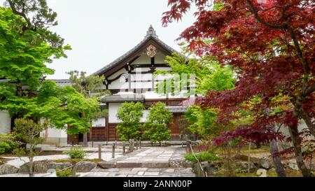 KYOTO, JAPON - 17 avril 2018 : un bâtiment au temple tenryū-ji à Kyoto Banque D'Images