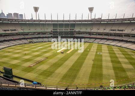 MCG , Melbourne, Victoria, Australie 18 janvier 2020 - KFC Big Bash league(BBL) Match 41 - L'Étoile de Melbourne Perth Scorchers hommes jouant les hommes - Melbourne Stars a gagné par 10.- Image Crédit Brett Keating - Alamy Live News. Banque D'Images