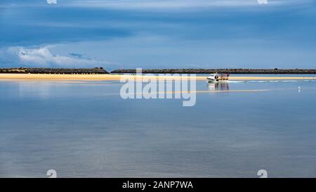 Ribeira De Odiaxere * Meia Praia - Algarve Banque D'Images