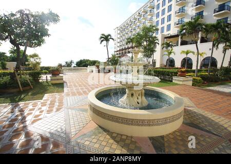 vue sur l'hôtel d'okinawa Banque D'Images