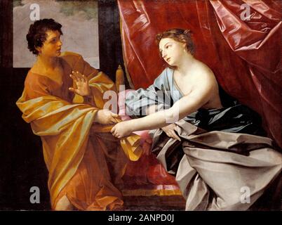 Joseph et la femme de Potiphar, c.1630 par Guido Reni Banque D'Images