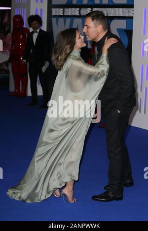 La première européenne de 'Star Wars : The Rise of Skywalker" tenue à l'Cineworld Leicester Square - Arrivées avec : David Walliams, Keri Russell Où : London, Royaume-Uni Quand : 18 Déc 2019 Crédit : Mario Mitsis/WENN.com Banque D'Images
