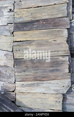 Plank-de-chaussée de l'ancienne administration effectuée dans une sorte d'artisanat Banque D'Images