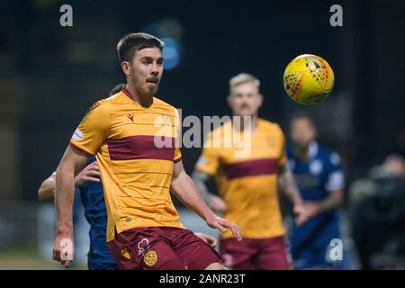 Dens Park, Dundee, Royaume-Uni. 18 janvier, 2020. Scottish Cup Football, Dundee FC contre Motherwell ; Declan Gallagher de Motherwell - usage éditorial : Action Crédit Plus Sport/Alamy Live News Banque D'Images