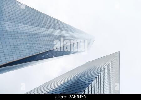 Manhattan a été décrit comme la capitale mondiale de la culture, de la finance, des médias et du divertissement, et le quartier accueille le Siège de l'ONU. Banque D'Images