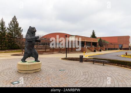 Rochester, MI / USA - 3 janvier 2020 : Université d'Oakland Athletics Centre, y compris l'O'Rena et centre aquatique Banque D'Images