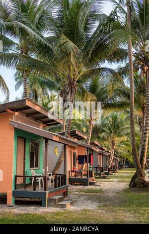 Belle maison de plage tropicale en Thaïlande Banque D'Images