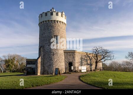 Clifton Observatory, Clifton Down, ville de Bristol, Somerset, Royaume-Uni Banque D'Images