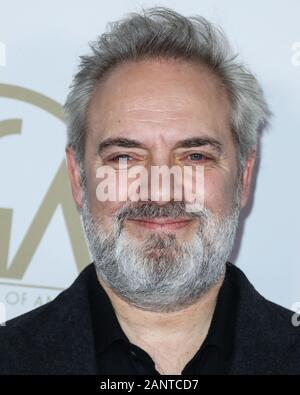 Hollywood, Etats-Unis. 18 janvier, 2020. Réalisateur Sam Mendes arrive au 31e Congrès annuel de la Guilde des producteurs Awards tenue à l'Hollywood Palladium le 18 janvier 2020 à Hollywood, Los Angeles, Californie, États-Unis. (Photo par Xavier Collin/Image Crédit : Agence de Presse) L'agence de presse Image/Alamy Live News Banque D'Images