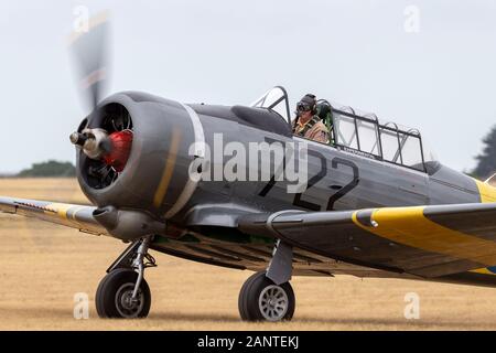 Commonwealth Aircraft Corporation CA-16 Wirraway VH-CAC un formateur a conçu et construit les appareils utilisés par la Royal Australian Air Force (RAAF Banque D'Images