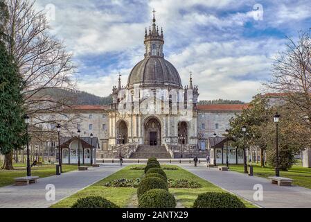 Sanctuaire, Basilique de Loyola, Loiola, monumental, complexe religieux, construit autour de la maison natale d'Ignacio de Loyola, fondateur de la compagnie des Jésuites Banque D'Images