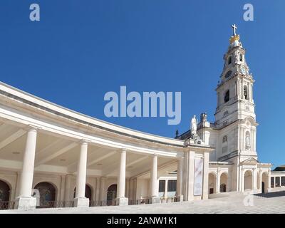 Eglise de Fatima dans la région Centre du Portugal Banque D'Images