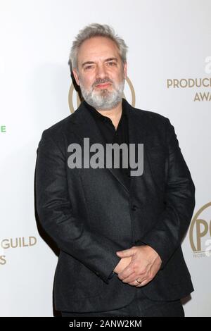 Los Angeles, USA. 18 janvier, 2020. LOS ANGELES - jan 18 : Sam Mendes, à la 2020 Producteur Guild Awards au Hollywood Palladium le 18 janvier 2020 à Los Angeles, CA au niveau des arrivées pour les producteurs 31 e Guild Awards, Hollywood Palladium, Los Angeles, CA, 18 janvier 2020. Credit : Priscilla Grant/Everett Collection/Alamy Live News Banque D'Images