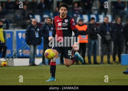 Brescia, Italie. 19 Jan, 2020. simeone lors de Cagliari Cagliari vs Brescia, Serie A soccer italien Championnat Hommes à Brescia, Italie, le 19 janvier 2020 : Crédit Photo Agency indépendante/Alamy Live News Banque D'Images