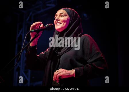 Sinead O'Connor joue live à Hiroshima Mon Amour à Turin, Italie, le 19 janvier 2020 Banque D'Images