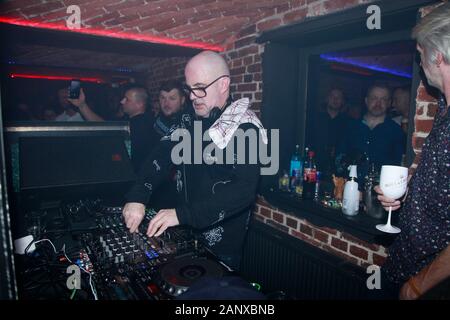 DJ Westbam high im premier club à Görlitz auf am 18.1.2020 Banque D'Images
