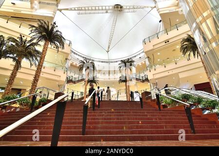 Doha, Qatar - novembre 18. 2019. Intérieur du centre-ville de Doha - Centre commercial. Banque D'Images