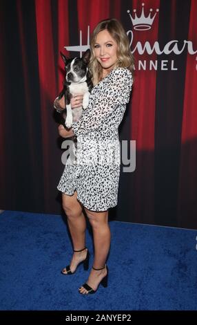 Santa Monica, Ca. 19 Jan, 2020. Jennie Garth, à la 2020 American Rescue Dog Show à Barker Hangar à Santa Monica, Californie le 19 janvier 2020. Credit : Faye Sadou/media/Alamy Punch Live News Banque D'Images