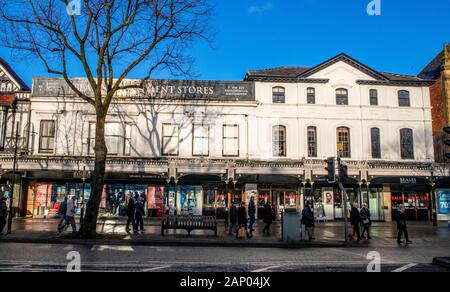 Vue générale de Beale magasins à Southport, Liverpool. Le grand magasin a été mis en vente que la chaîne décide de faire appel à des administrateurs. Banque D'Images