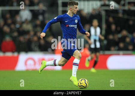 NEWCASTLE Upon Tyne, Angleterre - 18 janvier Jorginho de Chelsea en action au cours de la Premier League match entre Newcastle United et Chelsea à St James Park, Newcastle Le samedi 18 janvier 2020. (Crédit : Mark Fletcher | MI News) photographie peut uniquement être utilisé pour les journaux et/ou magazines fins éditoriales, licence requise pour l'usage commercial Banque D'Images