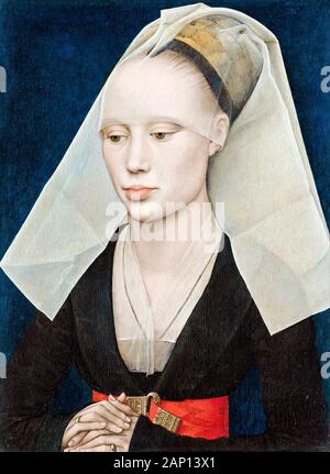 Rogier van der Weyden, Portrait de femme, peinture, vers 1460 Banque D'Images