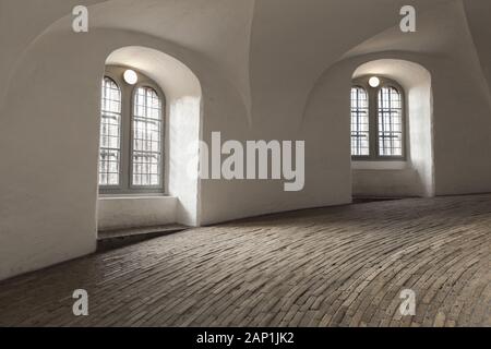 Copenhague, Danemark - 10 décembre 2017 : Intérieur de la Rundetaarn, ou la tour ronde. C'est un 17e siècle tower situé à Copenhague. L'un des Banque D'Images