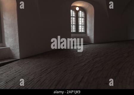 Copenhague, Danemark - 10 décembre 2017 : intérieur de la Rundetaarn, ou la tour ronde. C'est un 17e siècle tower situé à Copenhague. L'un des Banque D'Images