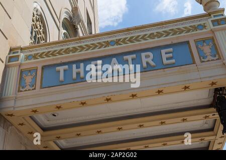 Hershey, PA / USA - Mai 21, 2018 : The Hershey Theatre est un théâtre de 1 904 places en centre-ville et a ouvert ses portes en septembre 1933. Banque D'Images