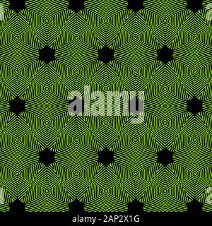Arrière-plan abstrait motif disco sans couture pour le tissu et les murs et le plafond décorent le bar. Couleurs et motif disco lumineux. Illustration de Vecteur