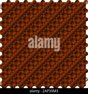 Arrière-plan 3D volumétrique composé de formes géométriques. Illustration de Vecteur