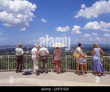 Brisbane Lookout, le Mont Coot-tha, Toowong, Brisbane, Queensland, Australie Banque D'Images