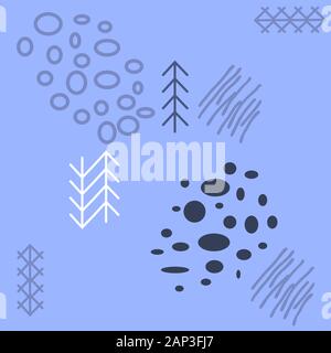 Motif sans couture avec feuilles tropicales et fleurs de nénuphars. Feuilles de palmier vert foncé et brillant, motif sans couture. Illustration tropicale. Jungle Illustration de Vecteur