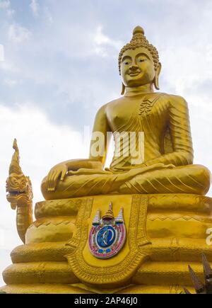 La statue du Grand Bouddha à Phuket en Thaïlande Banque D'Images