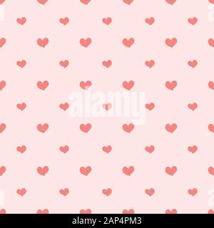 Modèle transparent avec les chiffres des coeurs. Résumé fond romantique pour textile, tissu, design, web. Illustration de Vecteur