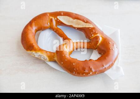 Grand Pretzel, Vienne, Autriche. Banque D'Images