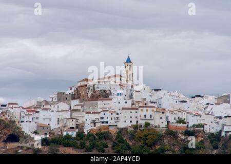 Yunquera, municipalité de sierra de las nieves, Málaga Banque D'Images