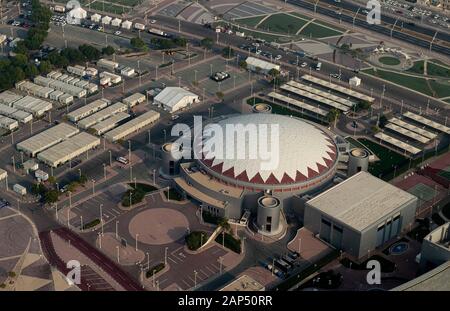 Fonctionnalité, l'Aspire Mesdames Sports Hall dans l'Aspire Zone, vue extérieure de l'Aspire Tower, le 30 septembre 2019 Championnats du monde d'athlétisme 2019 à Doha/Qatar), du 27 septembre. - 10.10.2019. Â | conditions dans le monde entier Banque D'Images